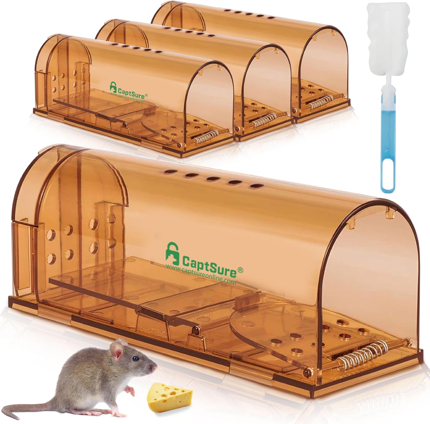 CAPTSURE Humane Mouse Trap — 2 Pack